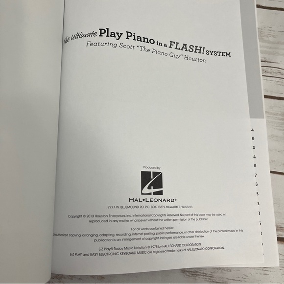 Play Piano in a Flash! Gig Book Music Scott the Piano Guy Huston Hal Leonard - Picture 8 of 12